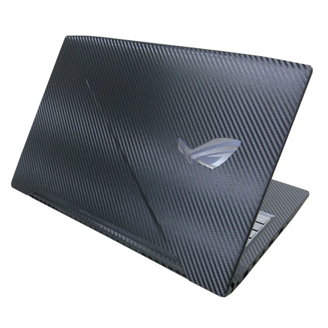 【Ezstick】ASUS GL503VM GL503VD 黑色立體紋機身貼(含上蓋貼、鍵盤週圍貼)