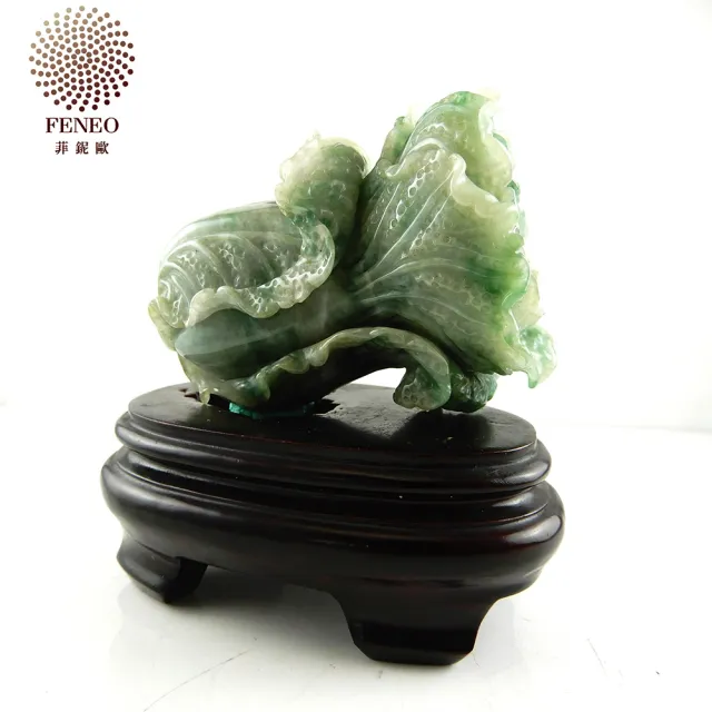 【菲鈮歐】賺進百財天然A貨翡翠擺件(2100)
