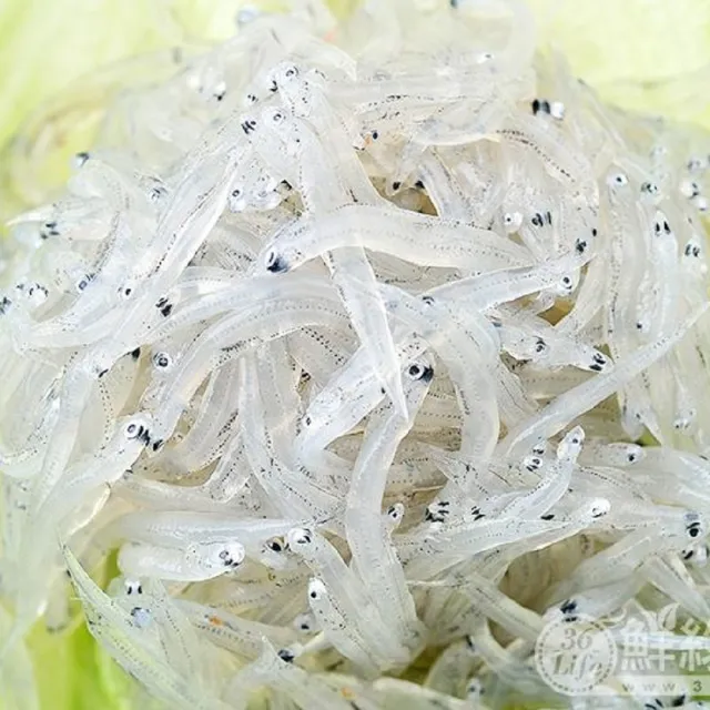 【鮮綠生活】無漂白南方澳生凍吻仔魚 共12包(200g±10%/包)