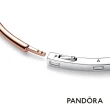 【Pandora 官方直營】Pandora Signature I-D 雙色密鑲寶石手環