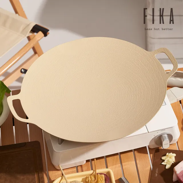 【NEOFLAM】FIKA系列鑄造大燒烤盤組(38cm/IH爐可用鍋)