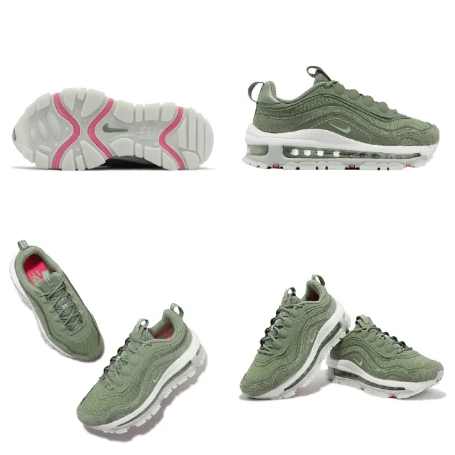 NIKE 耐吉】休閒鞋Wmns Air Max 97 Futura 女鞋綠白氣墊子彈復古運動鞋