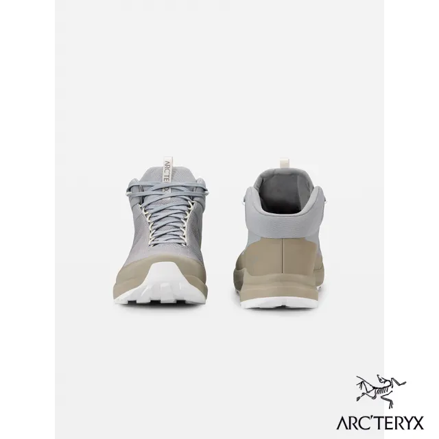 【Arcteryx 始祖鳥】Aerios FL2 中筒GT登山鞋(煙灰/蠶絲白)