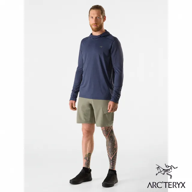 【Arcteryx 始祖鳥官方直營】男 Rampart 軟殼短褲(糧草綠)