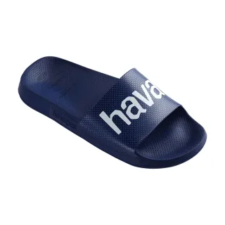 【havaianas 哈瓦仕】拖鞋 男鞋 女鞋 室內外拖鞋 大LOGO 藍 4148124-0555U(哈瓦士)