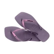 【havaianas 哈瓦仕】拖鞋 女鞋 夾腳拖 方形 漸層 Slim Square Glitter 紫 4148102-1780W(哈瓦士)