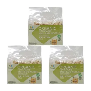 【展康】有機十穀刀削麵375g*3袋(5入/袋)