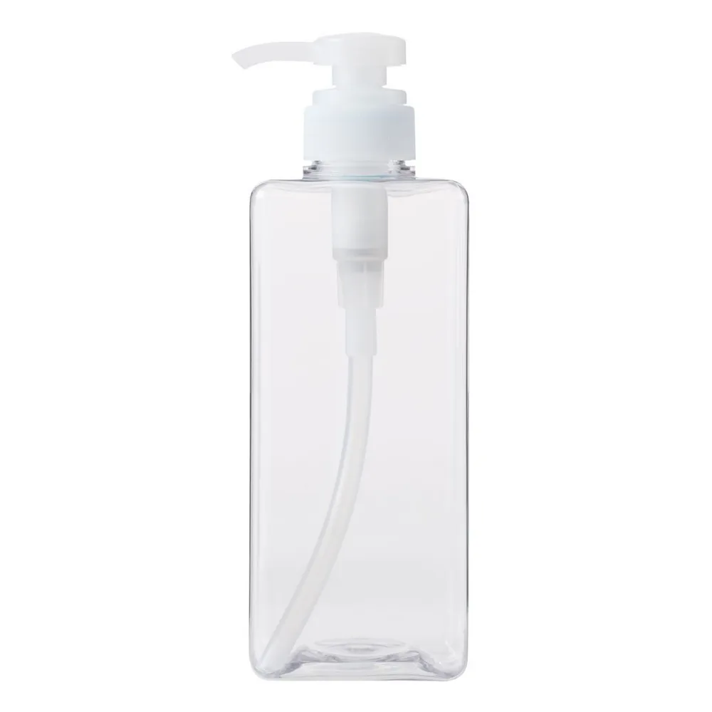 【MUJI 無印良品】PET補充瓶/透明.600ml