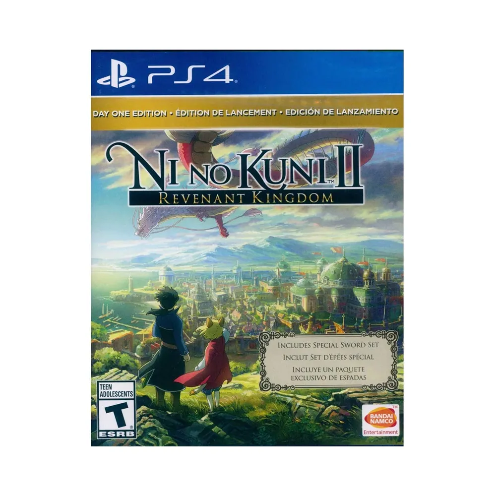 【SONY 索尼】PS4 二之國 2 王國再臨 英日文美版(Ni no Kuni II: REVENANT KINGDOM)