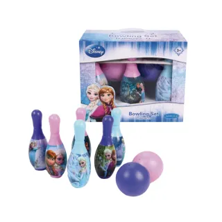 【Disney 迪士尼】冰雪奇緣保齡球玩具組