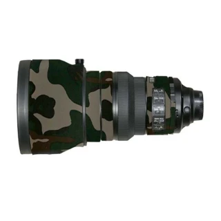 【Lenscoat】for Nikon 200mm VR 砲衣 綠色迷彩 鏡頭保護罩 鏡頭砲衣 打鳥必備 防碰撞(公司貨)