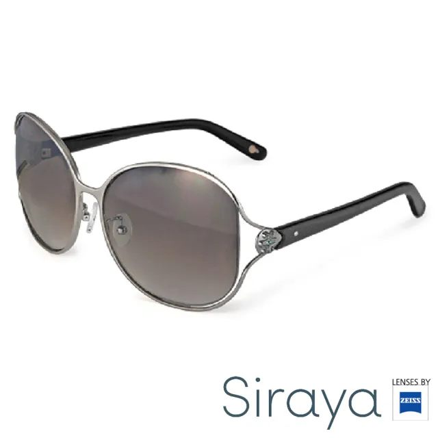 【Siraya】『百搭高雅』太陽眼鏡 金屬框 大框 德國蔡司 MADALA鏡框