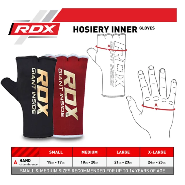 【RDX】專業健身 拳擊內襯手套 HYP- IP IB IR(專業健身 拳擊內襯套 手套 半指 訓練)