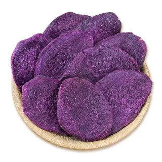 【GreenMarket 菓青市集】紫地瓜脆片 180gx1包(紫地瓜、蔬果脆片、餅乾)