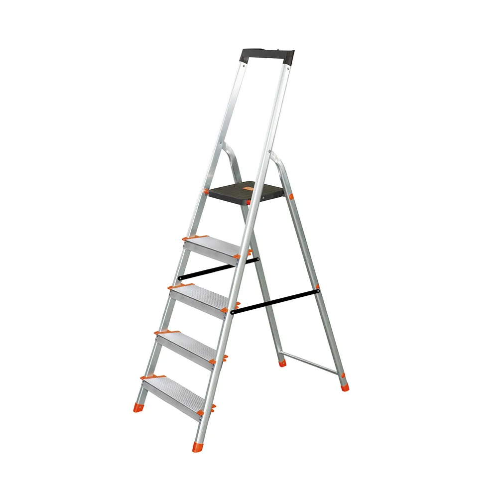 【WERNER】5階 鋁合金大平台家用鋁梯/A字梯(L235R-2)