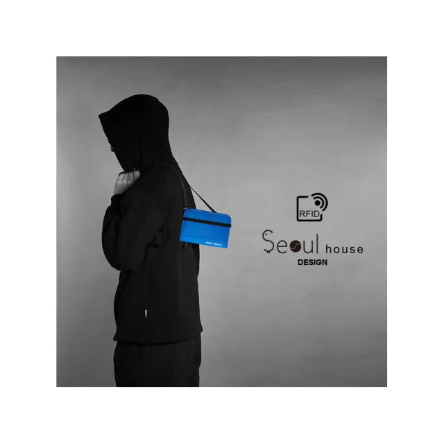 【Seoul house】旅行收納RFID防盜護照錢包(RFID 斜背包 護照包 韓國 防盜包)