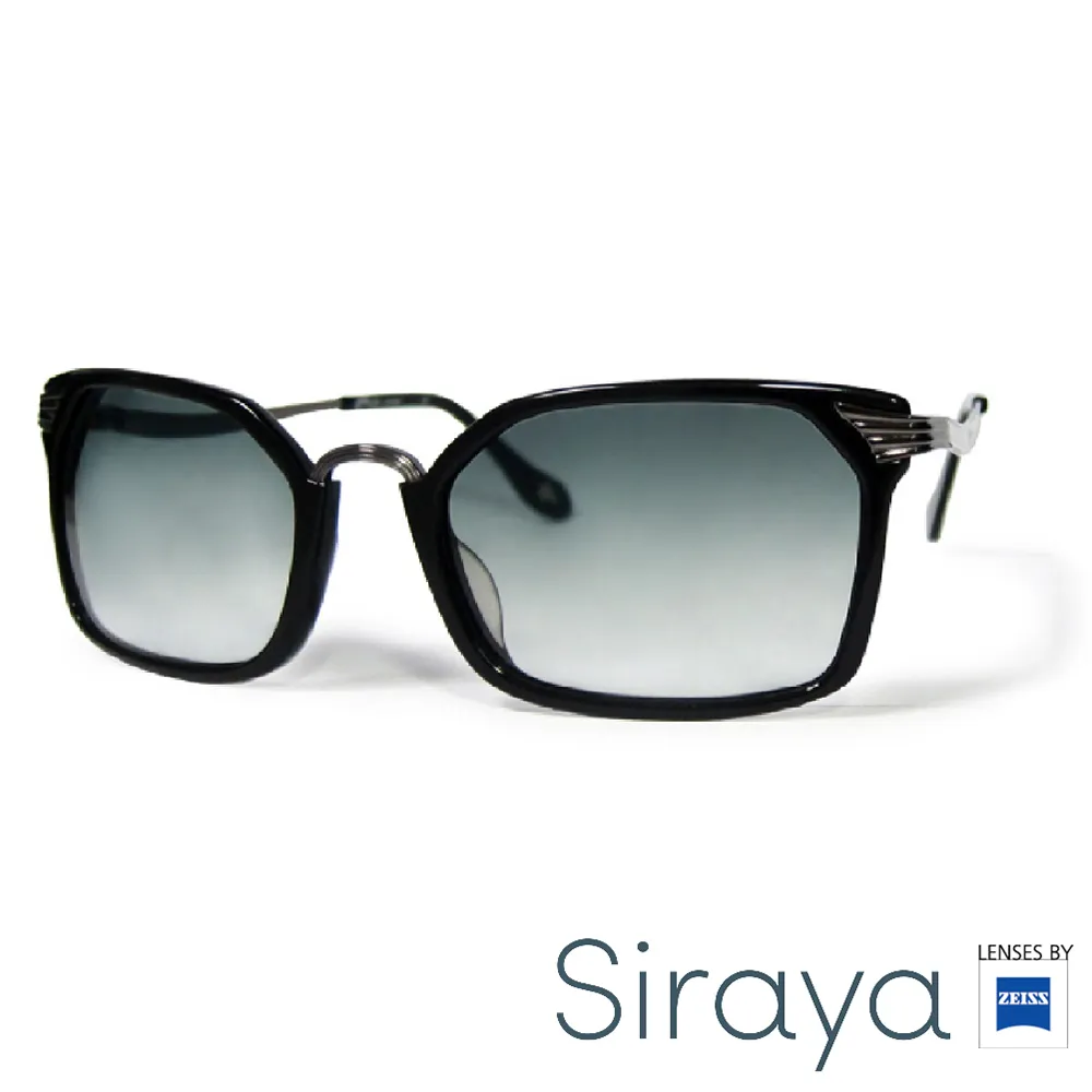 【Siraya】『復刻經典』 太陽眼鏡 方框 德國蔡司 FANCAL鏡框