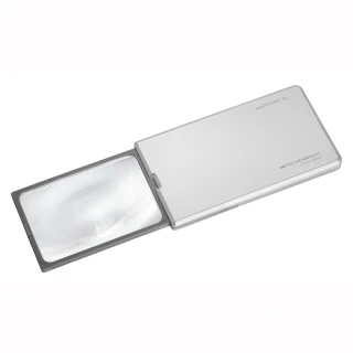 【Eschenbach】easyPOCKET XL 2.5x/6D/78x50mm 德國製LED攜帶型非球面放大鏡(共2色可選)