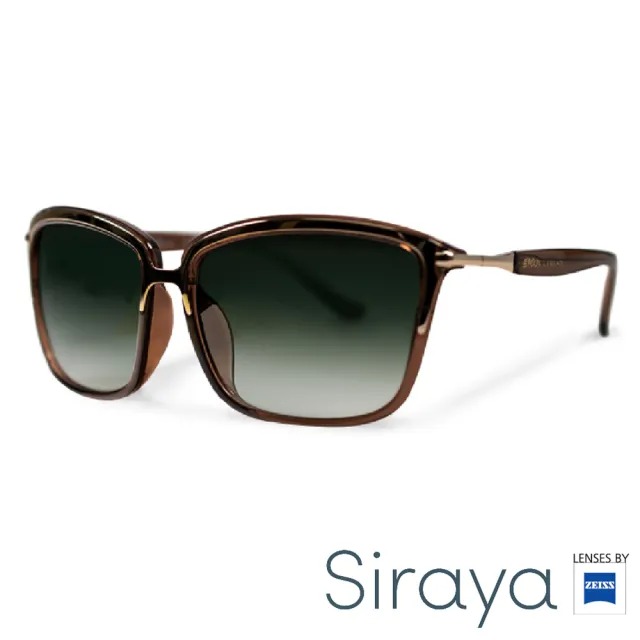 【Siraya】『百搭高雅』太陽眼鏡 膠框 方框 德國蔡司 KANA鏡框