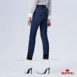 【BRAPPERS】女款 新美腳ROYAL系列-中高腰彈性保暖窄管褲(深藍)