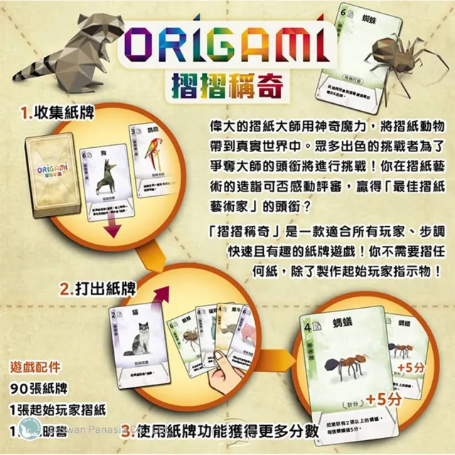 【新天鵝堡桌遊】摺摺稱奇 Origami(全家一起來、兩人也好玩)