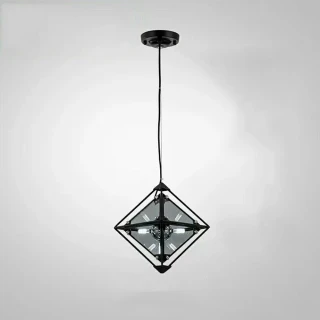 【obis】玻璃立方吊燈(大號)