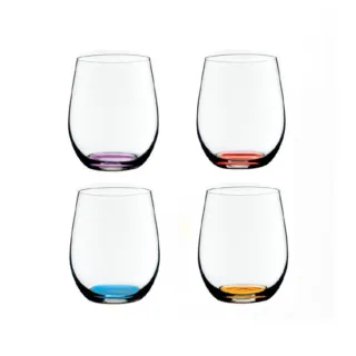【Riedel】Happy O 彩色派對紅酒杯-4入組
