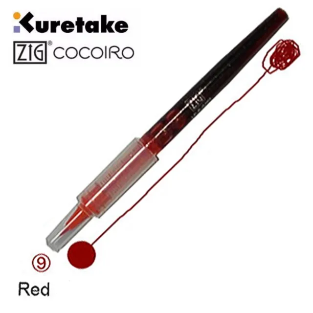 【ZIG吳竹】LP-R-020S  COCOIRO 隨變筆筆芯(紅色)