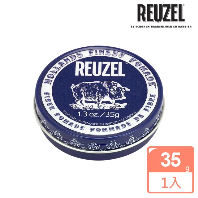 【REUZEL】深藍豬強力纖維級水性髮泥 35g