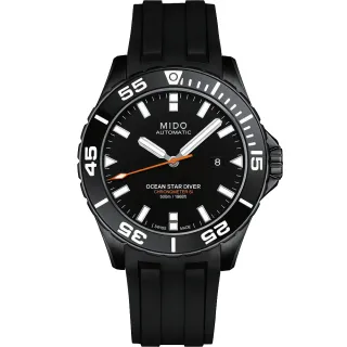 【MIDO 美度】官方授權經銷商 Ocean Star Diver 600米水鬼頂級瑞士潛水機械錶(M0266083705100)