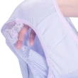 【Gennies 奇妮】3件組*010系列-舒適質感孕婦高腰內褲(鵝黃/水藍/淡紫TB15)