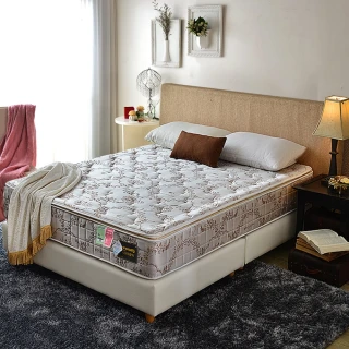 【睡芝寶】正三線-冰晶COOL涼感抗菌護腰+蜂巢獨立筒床墊(雙人5尺-護腰床-正反可睡)