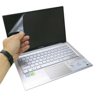 【Ezstick】ASUS M500-X330UA 靜電式筆電LCD液晶螢幕貼(可選鏡面或霧面)