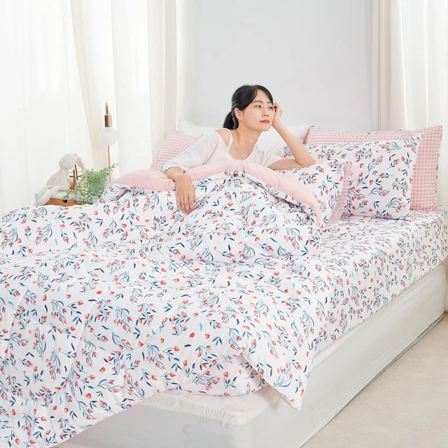 ALAI 寢飾工場 6尺加大60支天絲萊賽爾床包枕套組(多款