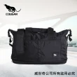 【COUGAR】可加大 可掛行李箱 旅行袋/手提袋/側背袋(7037 全黑)