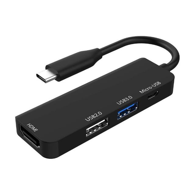 Pipe EP1 USB 3.1 四合一 Type-C Hub集線器(4K HDMI輸出/BSMI認證/雙USB 3.0/2.0 Type-A 接筆電)