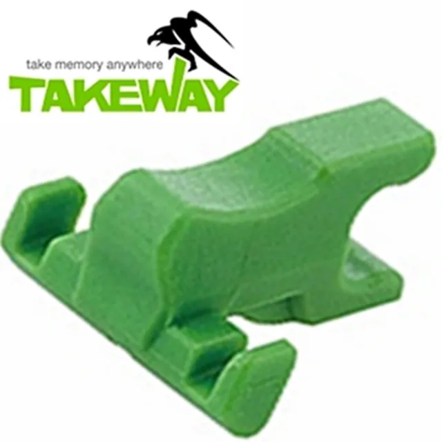 【TAKEWAY】小內爪T-IJ02綠色(鉗式運動夾R1用內爪)