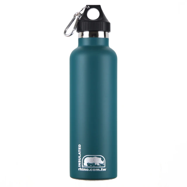 【犀牛RHINO】Vacuum Bottle雙層不鏽鋼保溫水壺750ml(清綠)