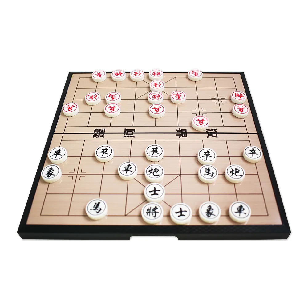 【Playful Toys 頑玩具】中號磁石中國象棋(磁性象棋 磁吸象棋 磁鐵象棋 益智桌遊)