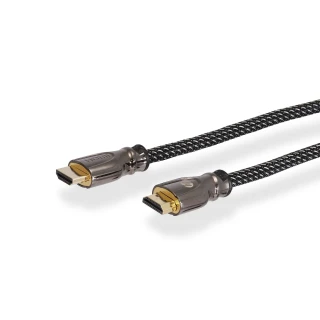 【HP 惠普】疾速HDMI編織影音傳輸線3米(黑色)