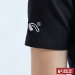 【5th STREET】女立領果凍合身短袖T恤-黑色