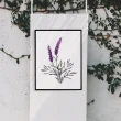 【菠蘿選畫所】紫色浪漫薰衣草-42x60cm(畫/花草植物/盆栽/臥室掛畫/家居佈置/手繪裝飾)