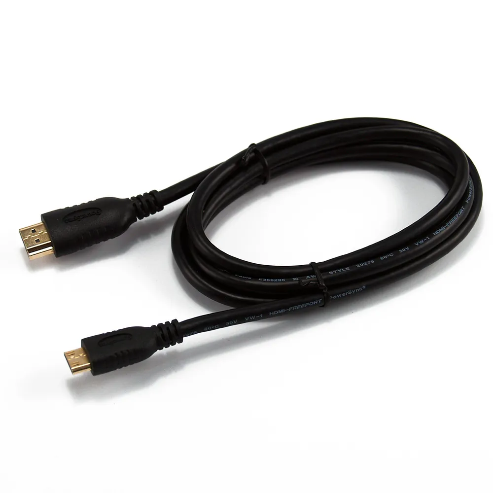 【PowerSync 群加】HDMI對Mini HDMI C type影音傳輸線1.5m(HDC015B)