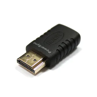 【PowerSync 群加】HDMI A公 to HDMI C母 轉接頭(HDMIA-GMNCMF0)