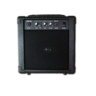 【Sebrew希伯萊】15瓦音箱 可接麥克風 音源線 經測試輸出可達15W 破音功能 電吉他音箱 喇叭(音箱)
