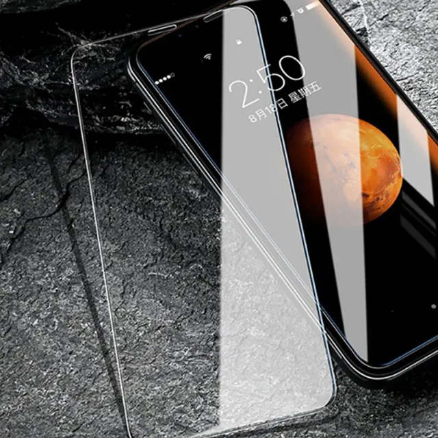 iPhone XSMax 透明高清全屏玻璃鋼化膜手機保護貼(XSMax鋼化膜 XSMax保護貼)