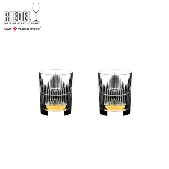 【Riedel】Tumbler Collection Shadows 威士忌杯-2入組