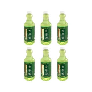 【室翲香】香茅油 天然煉製550ml*6入組 補充瓶(香茅油SGS認證)