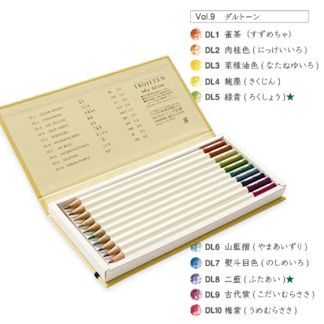 【TOMBOW】蜻蜓 IROJITEN 色辭典油性色鉛筆 第三集