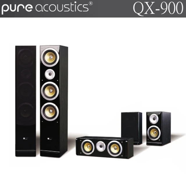 【Pure acoustics】QX900(五聲道劇院喇叭)